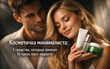 Косметичка минималиста: 3 средства, которые заменят 10 банок масс-маркета