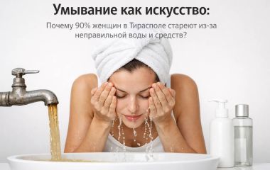 Умывание как искусство: Почему 90% женщин в Тирасполе стареют из-за неправильной воды и средств?
