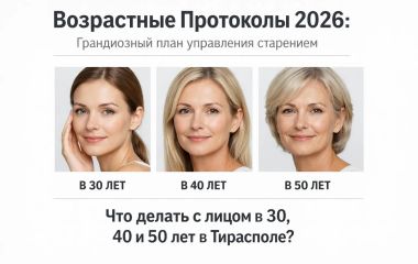 Возрастные Протоколы 2026: Грандиозный план управления старением. Что именно делать с лицом в 30, 40 и 50 лет в Тирасполе?