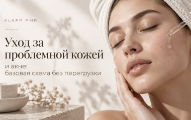 Уход за проблемной кожей и акне: базовая схема без перегрузки