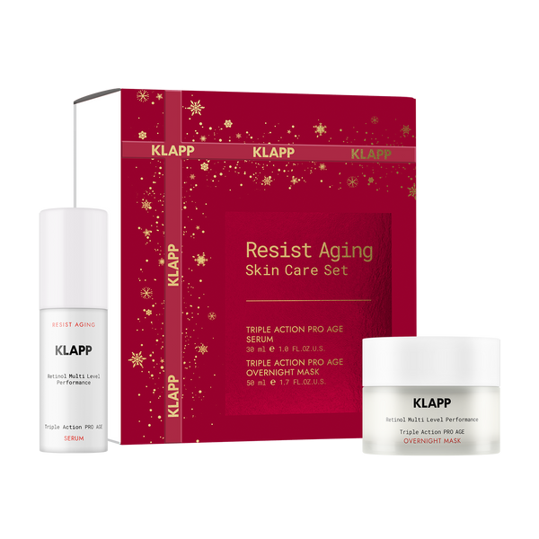 Омолаживающий дуэт «Тройной ретинол» (Сыворотка 30мл + Маска 50мл) / Resist Aging Skin Care Set