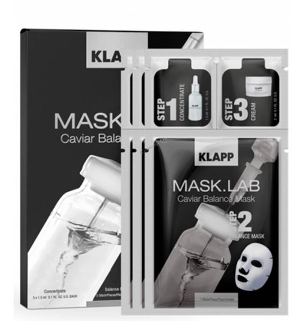 Увлажняющий процедурный набор с икрой «Маск Лаб» / Caviar Balance Mask Lab