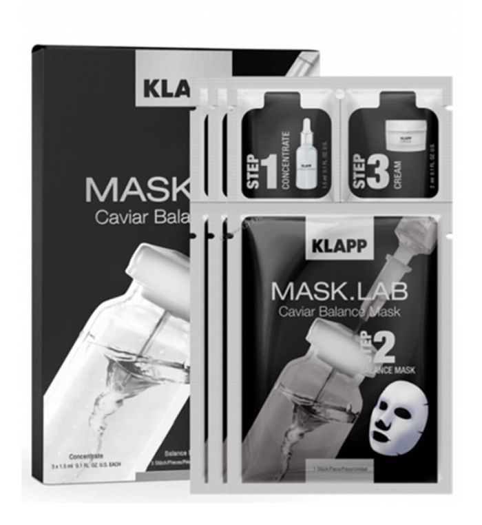 Увлажняющий процедурный набор с икрой «Маск Лаб» / Caviar Balance Mask Lab