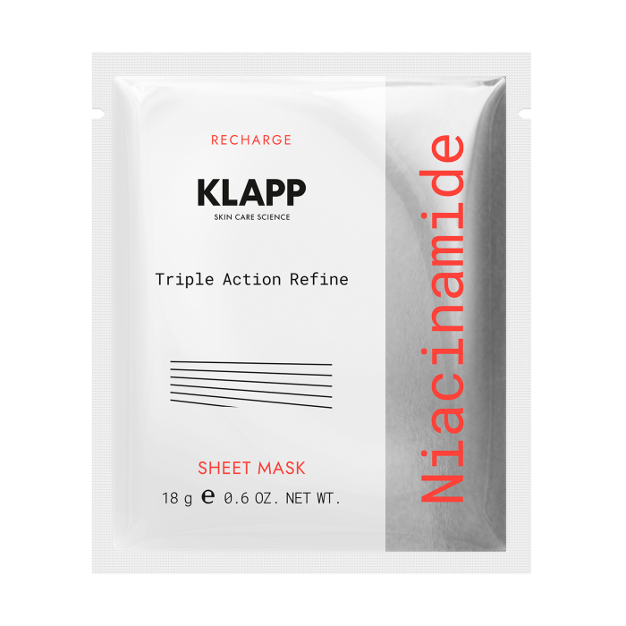 Обновляющая тканевая маска для сияния «Тройное действие» / Triple Action Refine Sheet Mask