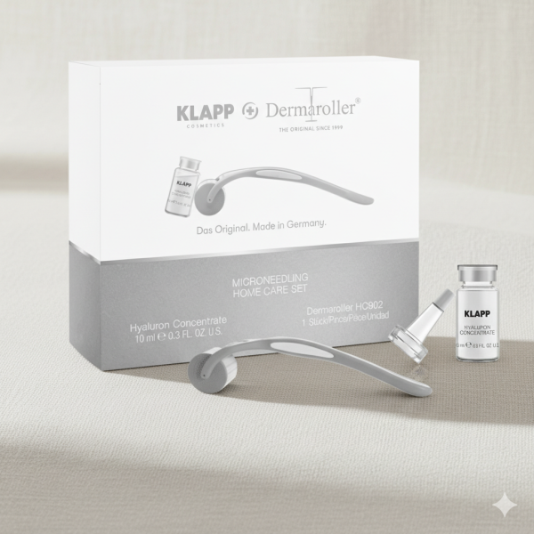 Набор для микронидлинга (Дермароллер + Концентрат гиалуроновой кислоты) / Clinical Care Home Set