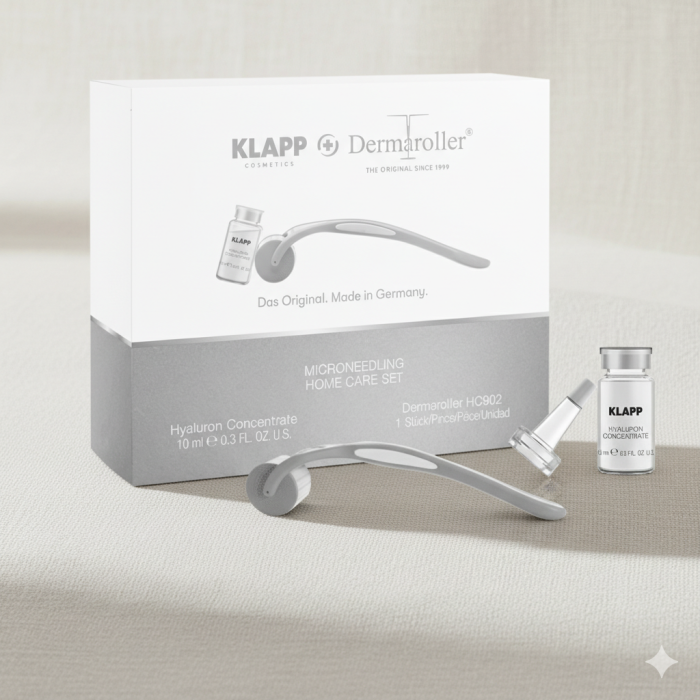 Набор для микронидлинга (Дермароллер + Концентрат гиалуроновой кислоты) / Clinical Care Home Set