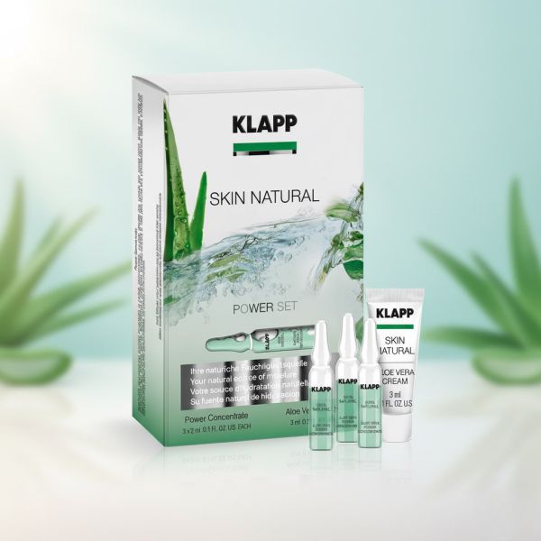 Набор "Сила Алоэ" / Aloe Vera Power Set (3 ампулы + Крем)