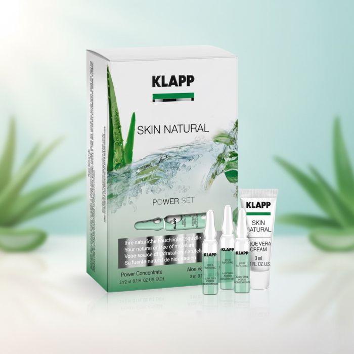 Набор "Сила Алоэ" / Aloe Vera Power Set (3 ампулы + Крем)