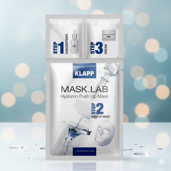 Трехступенчатая маска "Гиалуроник" / Mask Lab Hyaluronic (Концентрат + Маска + Крем)