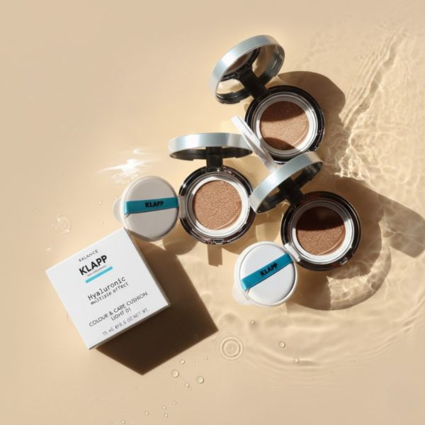 Гиалуроновый кушон «Сияние и Уход» (оттенок 01 Светлый) / KLAPP Colour & Care Cushion Light